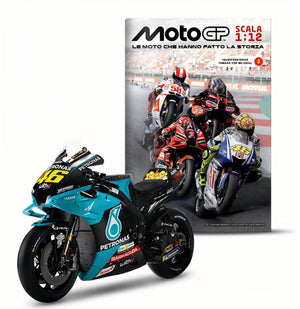 1/12 Altaya Yamaha YZR-M1 GP 2021 Valentino Rossi MotoGP VR46 die-cast