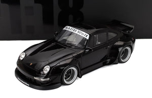 1/18 GT-Spirit Porsche 911 993 Rwb Rauh Welt Coupe 2012 nera resina