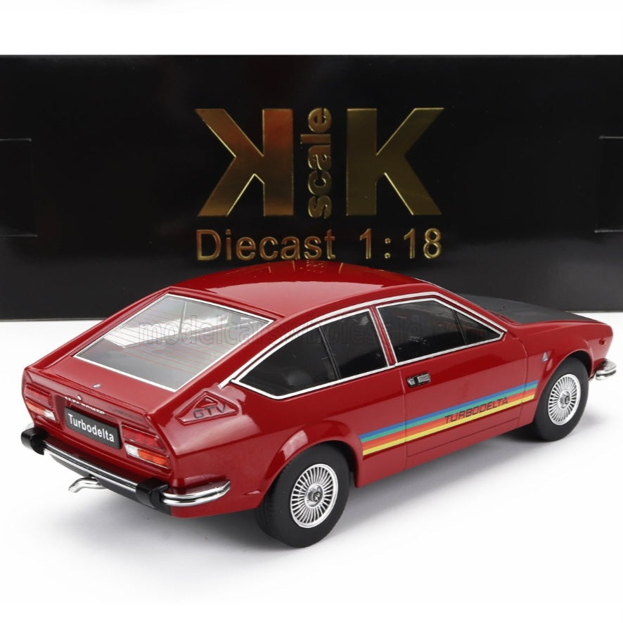 1/18 KK-Scale Alfa Romeo Alfetta 2000 GTV Turbodelta 1979 rosso/nera