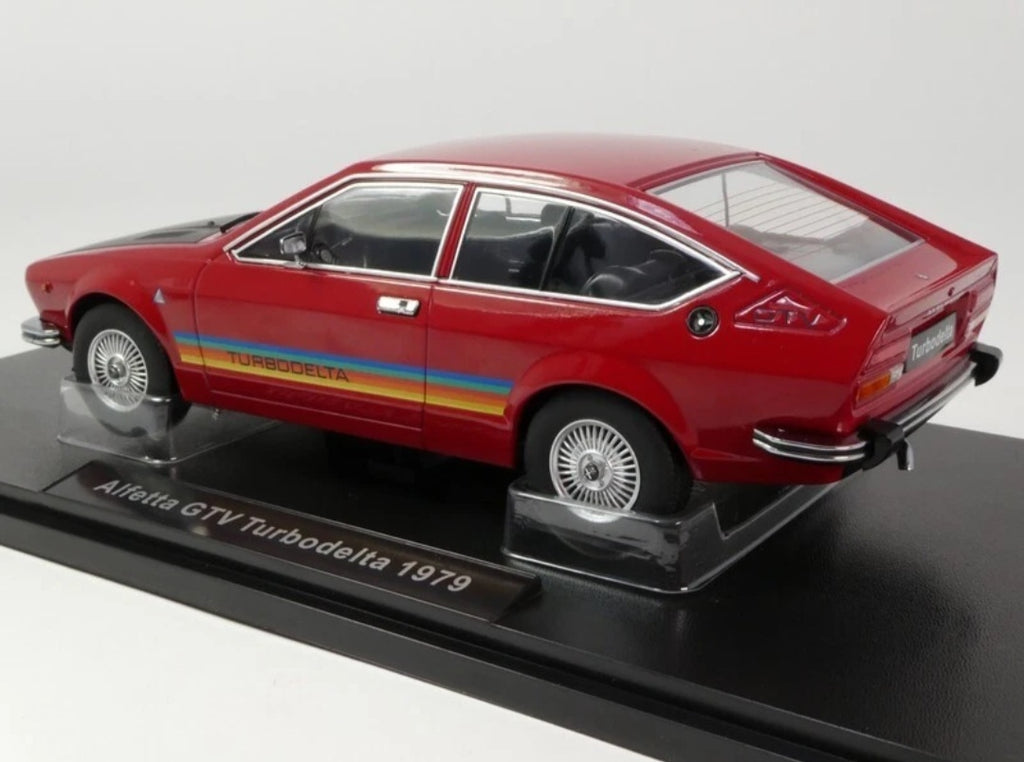 1/18 KK-Scale Alfa Romeo Alfetta 2000 GTV Turbodelta 1979 rosso/nera