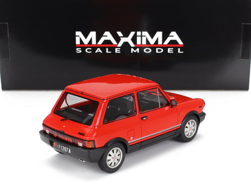 1/18 Maxima Autobianchi A112 Abarth VII serie 1984 rosso corsa