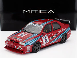 1/18 Mitica Alfa Romeo 155 GTA Superturismo Martini N 6 6th Monza 1992 Luca Cadalora