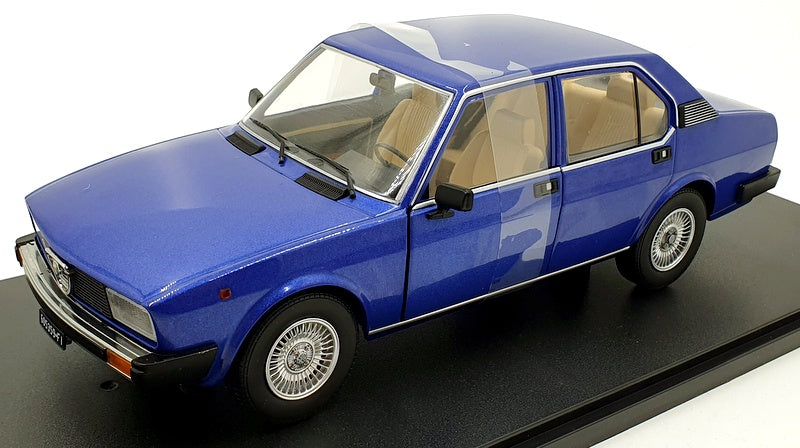 1/18 Mitica Die-cast Alfa Romeo Alfetta berlina 2000L 1978 blu pervinca Met