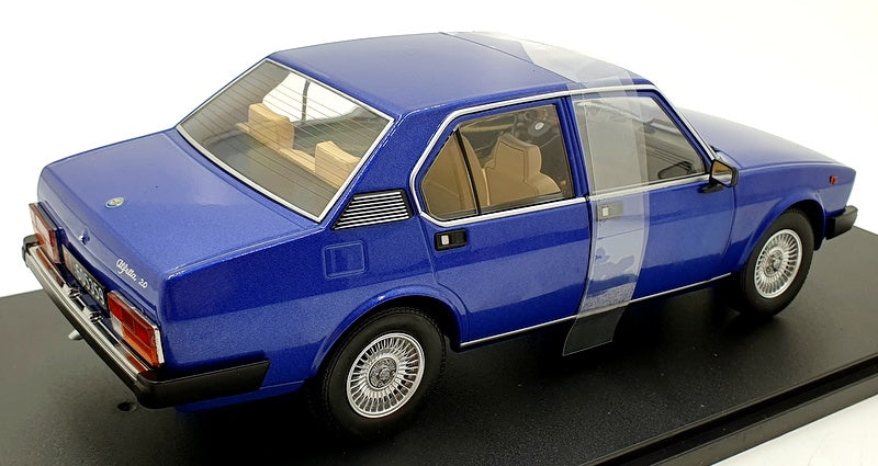 1/18 Mitica Die-cast Alfa Romeo Alfetta berlina 2000L 1978 blu pervinca Met