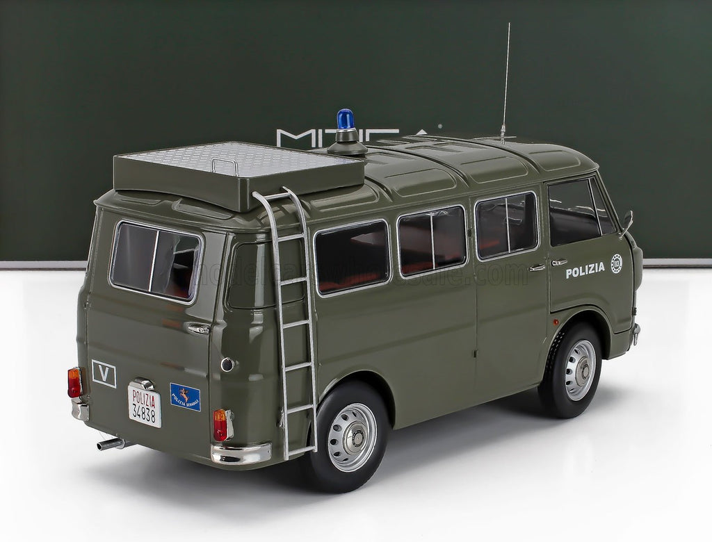 1/18 Mitica Diecast Alfa Romeo F-12 Minibus 1 serie Polizia