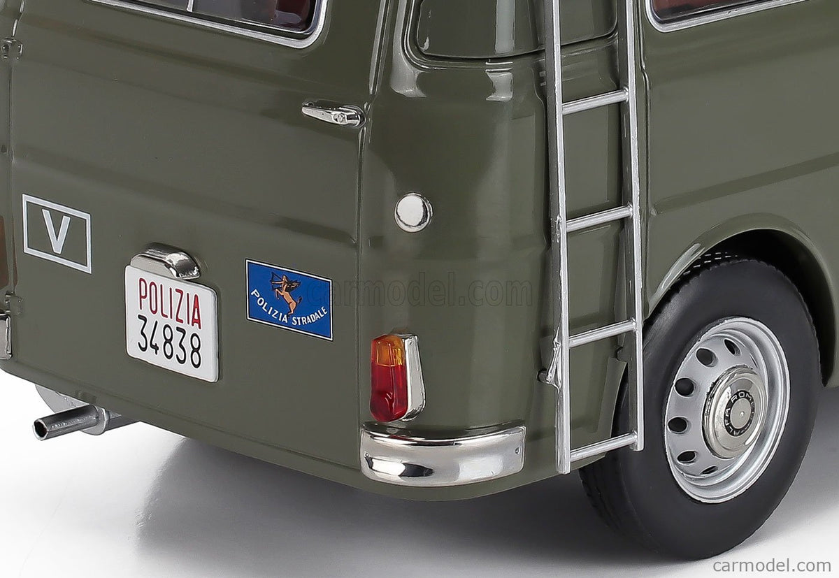 1/18 Mitica Diecast Alfa Romeo F-12 Minibus 1 serie Polizia
