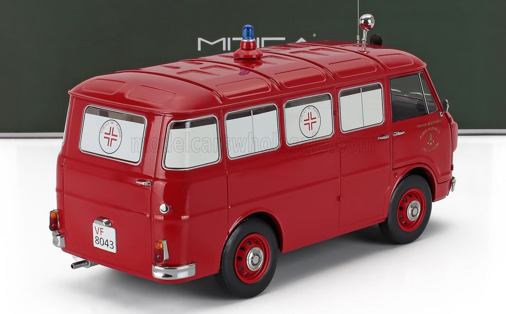 1/18 Mitica Die- cast Alfa Romeo F-12 Vigili del fuoco Ambulanza - Fire engine Ambulance 1968