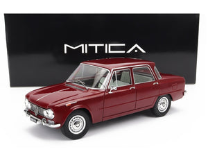 1/18 Mitica die-cast Alfa Romeo Giulia 1.6 Ti 1962 rosso amaranto