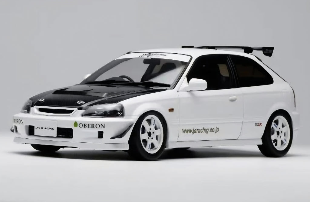 1/18 Motorhelix Honda Civic Type-R (EK9) J'S Racing Livery 2001 die-cast