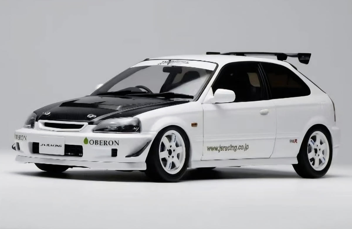1/18 Motorhelix Honda Civic Type-R (EK9) J'S Racing Livery 2001 die-cast