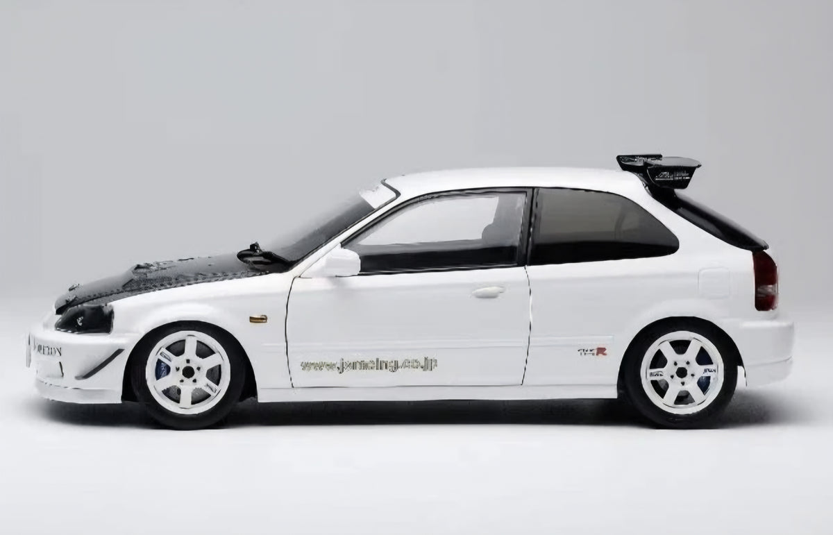 1/18 Motorhelix Honda Civic Type-R (EK9) J'S Racing Livery 2001 die-cast