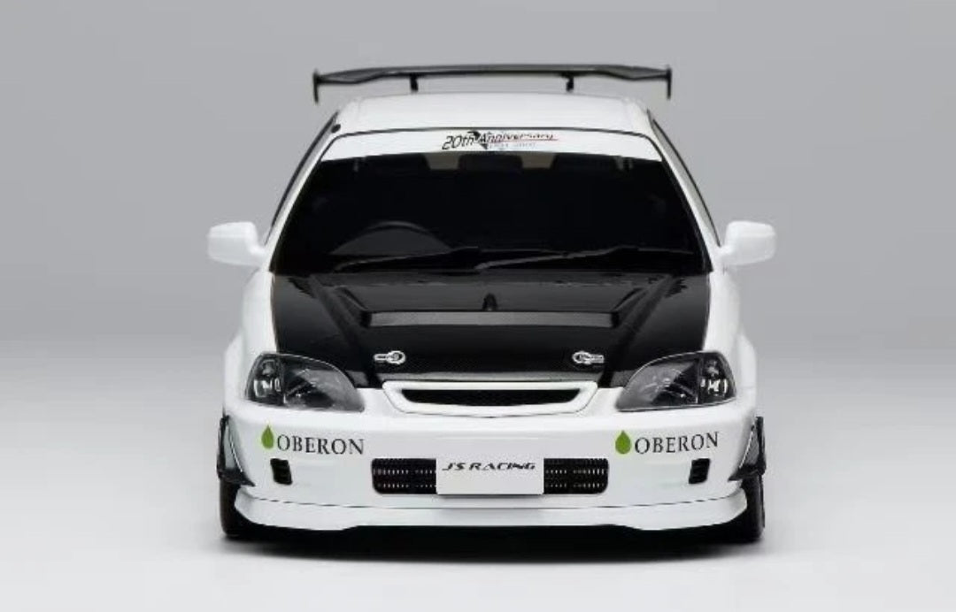 1/18 Motorhelix Honda Civic Type-R (EK9) J'S Racing Livery 2001 die-cast