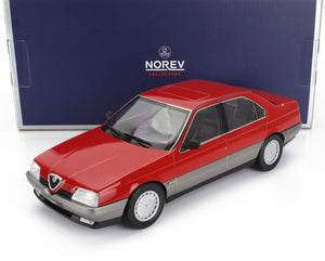 1/18 Norev - Alfa Romeo - 164 - 1991 - die-cast rosso Alfa