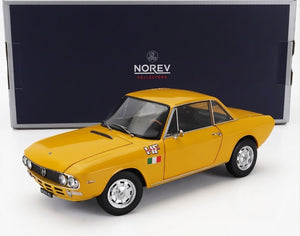 1/18 Norev - Lancia - Fulvia 1600 HF Lusso 1971 giallo die-cast