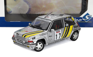 1/18 Solido Renault R5 Supercinque GT Turbo Team Simon Racing Rally Tour De Corse 1989 Alain Oreielle