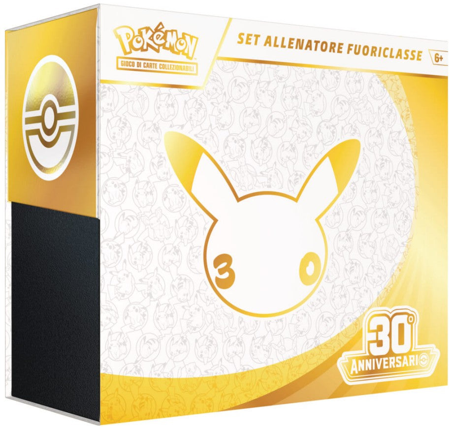 Pokemon set allenatore fuoriclasse ETB 30° anniversario TCG
