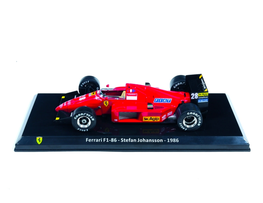 Ferrari F1-86 - Stefan Johansson - 1986 - Modello F1 in Scala 1:24 - Nuovo