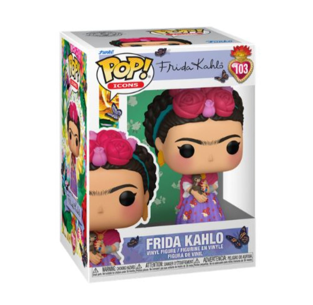Funko POP! Icons #103 Frida Kahlo Vinyl Figure 9cm - Action Figure da Collezione