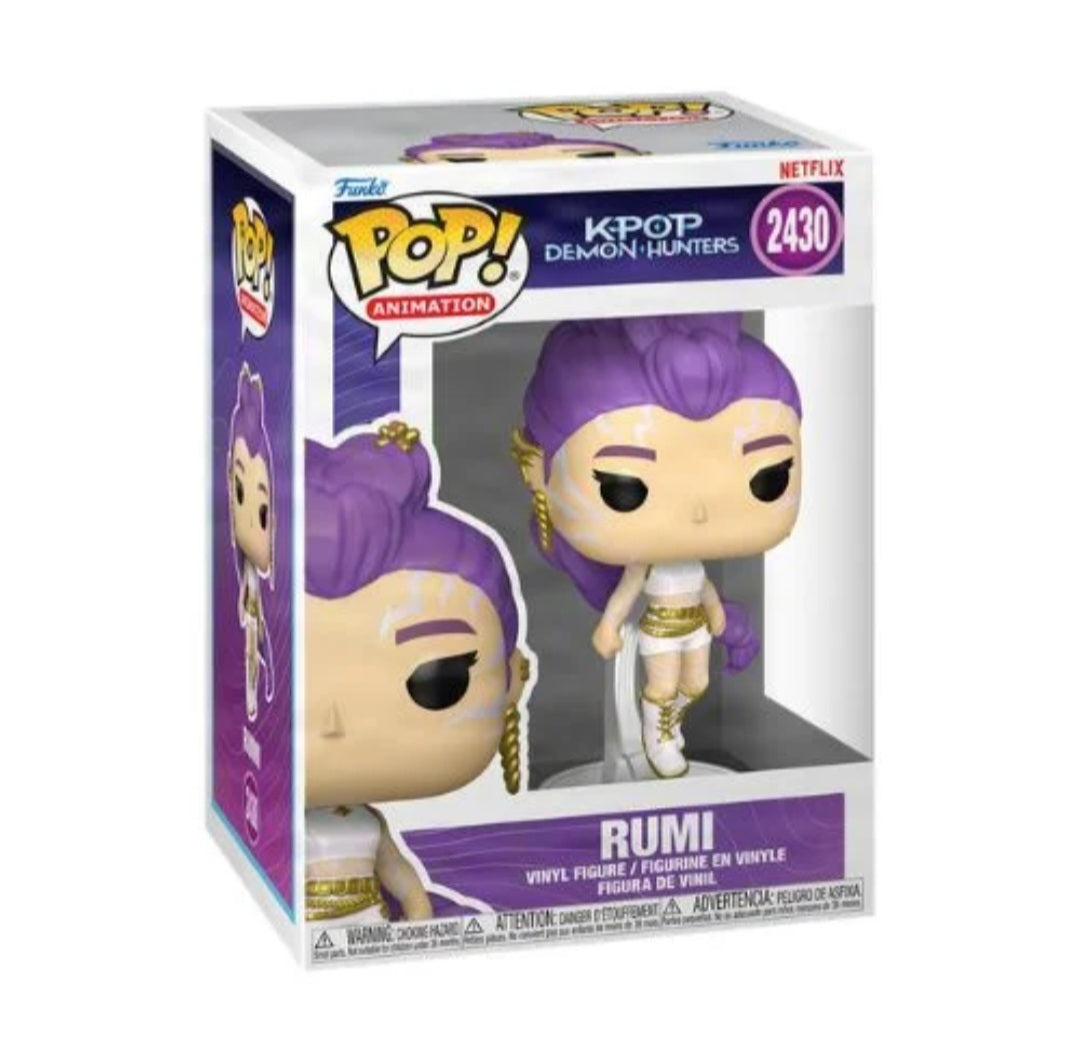 Funko POP! Animation #2430 K-POP Demon Hunters Rumi Vinyl Figure 9cm - Da Collezione