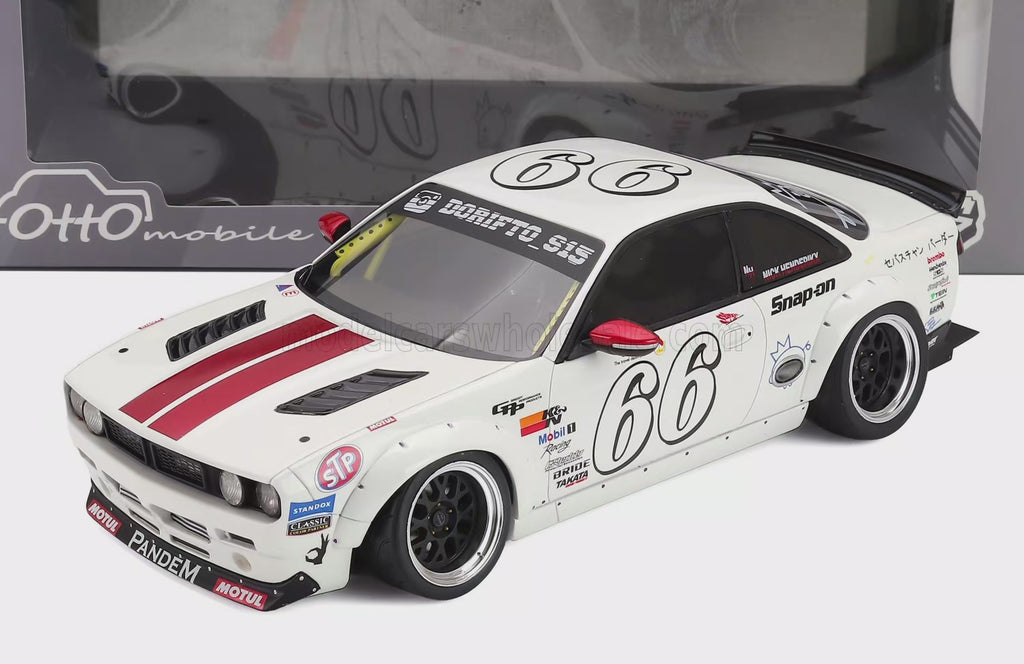 1/18 OTTO-MOBILE NISSAN SILVIA (S14) N 66 BOSS ROCKET BUNNY 2024 OT1240