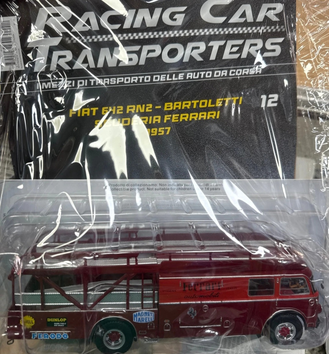 Fiat 642 RN2 Bartoletti Scuderia Ferrari - 1957 - Bisarca Camion in Scala 1:43 - Nuovo
