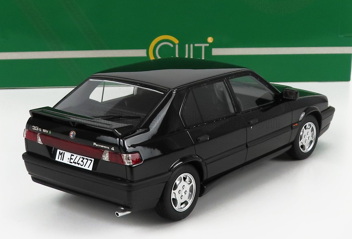 1/18 CULT-SCALE MODELS ALFA ROMEO 33 S QV PERMANENT 4 1991 CML136-2