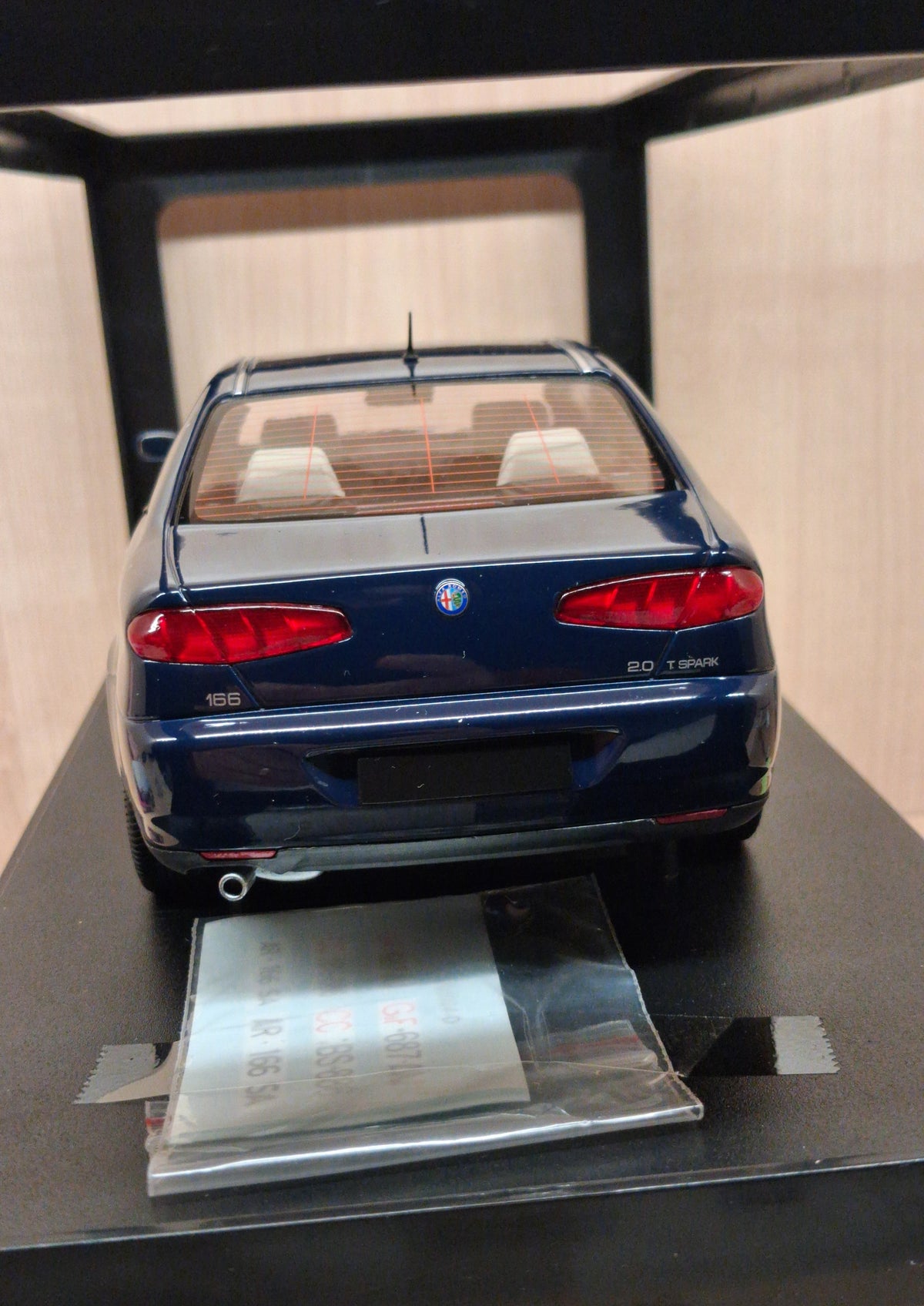 1/18 Mitica Alfa Romeo 166 2.0 Twin Spark 1998 die-cast 20034-D