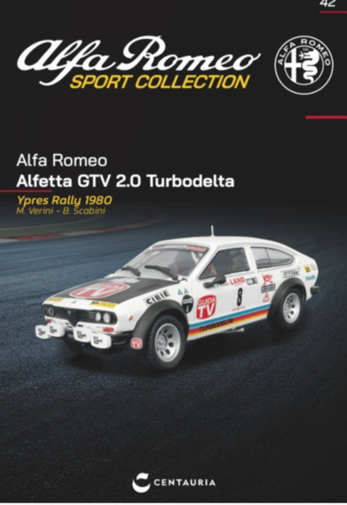 Modellino Alfa Romeo Alfetta GTV 2.0 Turbodelta - 1980 1:43