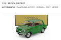 1/18 Mitica Diecast Autobianchi Bianchina 4 posti berlina 1962 verde