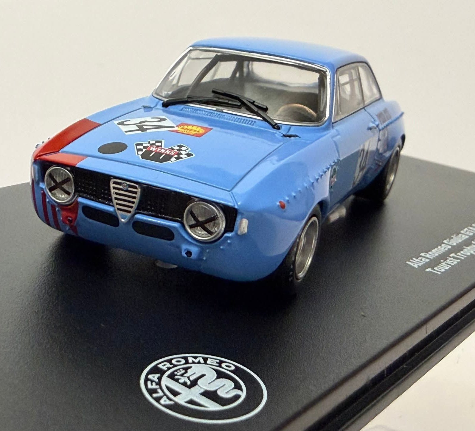 Alfa Romeo Giulia GTA 1300 Junior - Tourist Trophy 1970 - Modello Auto in Scala 1:43 - Nuovo