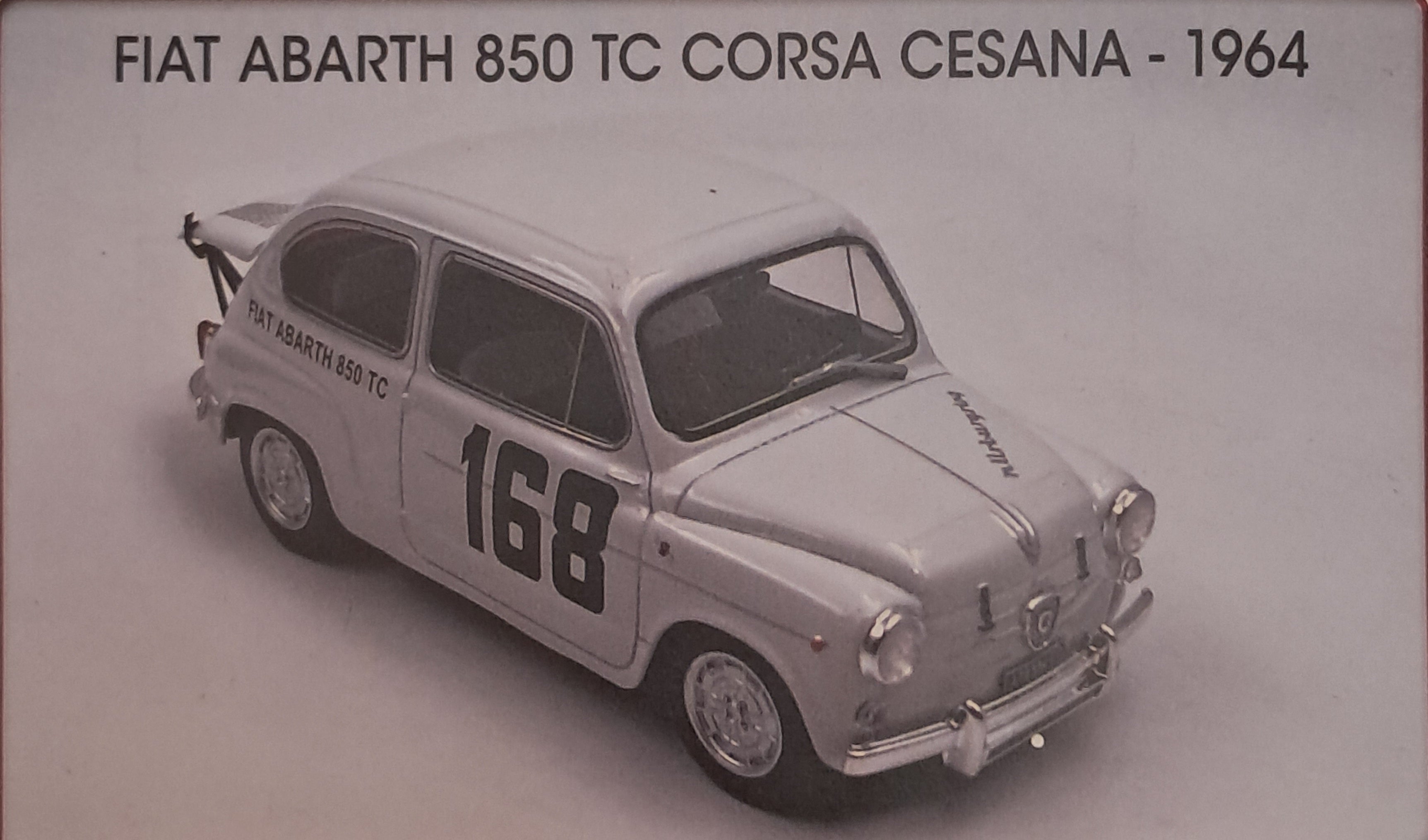 Fiat Abarth 850 TC Corsa Cesana 1:24 Abarth collection