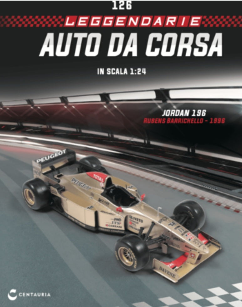 Modellino F1 Jordan 196 Rubens Barrichello 1996 1:24
