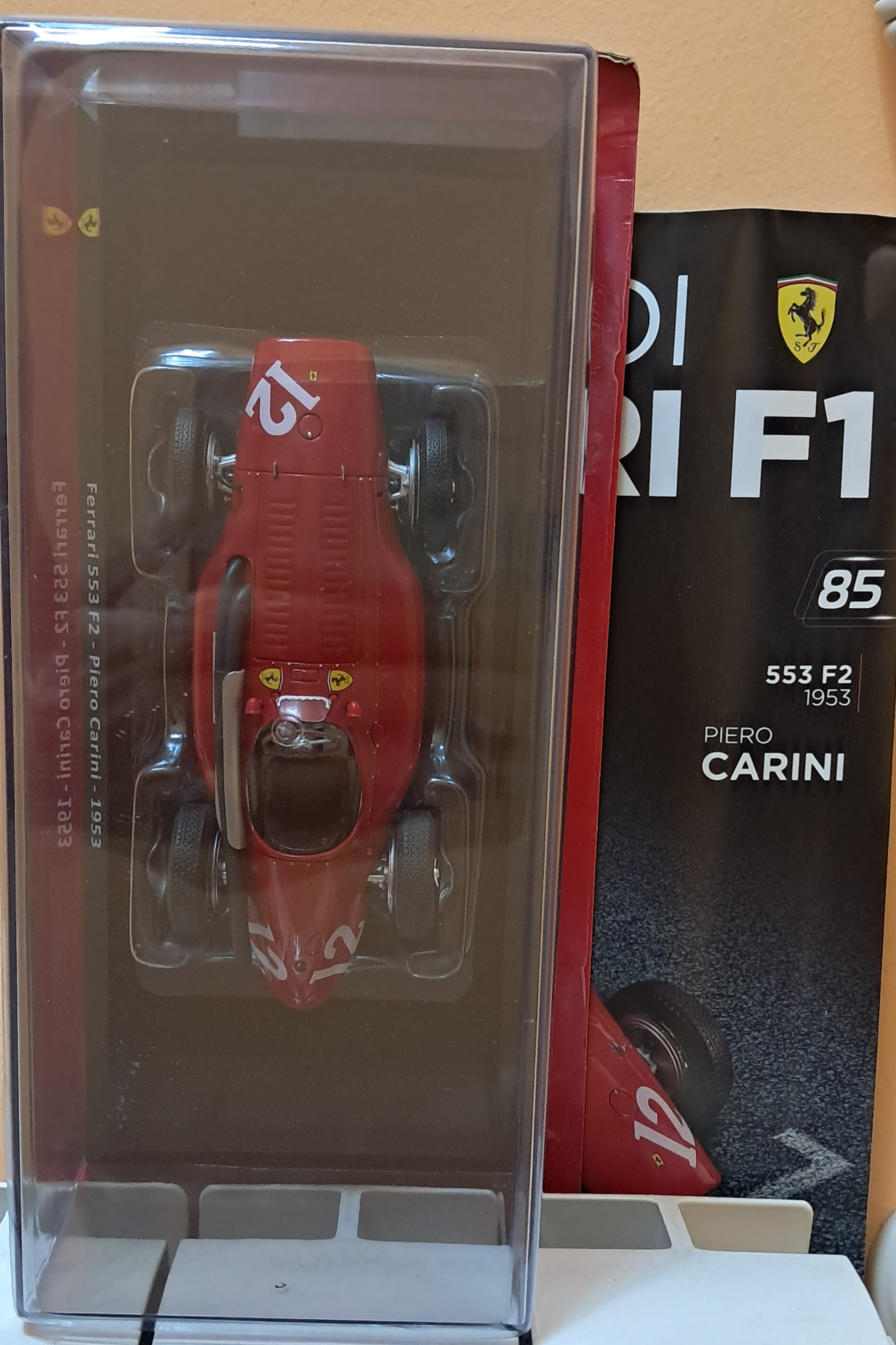 Ferrari 553 F2 - Piero Carini - 1953 - Modello F1 in Scala 1:24 - Nuovo