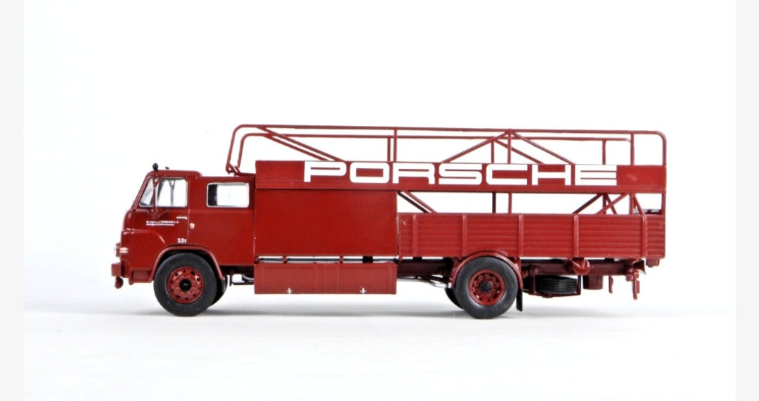 Man 415 F Porsche - 1961 - Bisarca Camion Car Transporter in Scala 1:43 - Nuovo