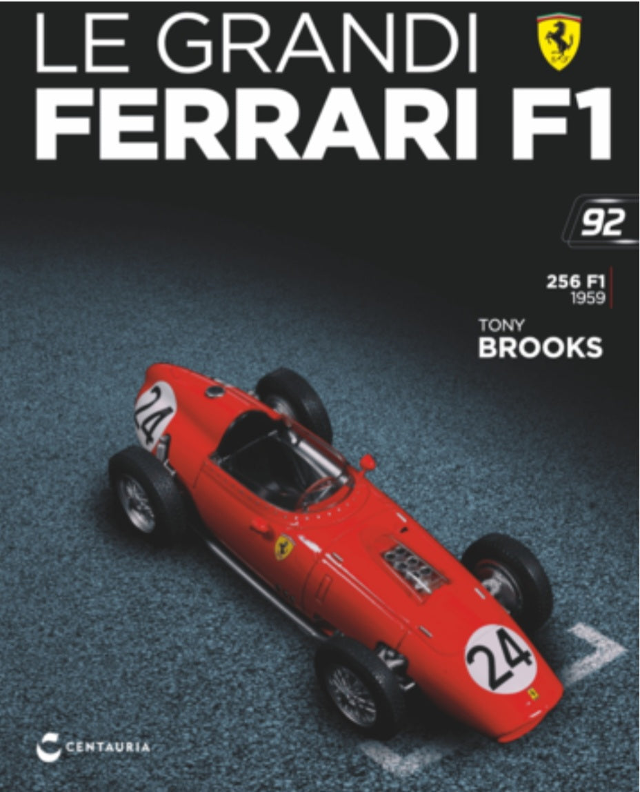 Modellino Ferrari 256 F1 - Tony Brooks - 1959 1:24