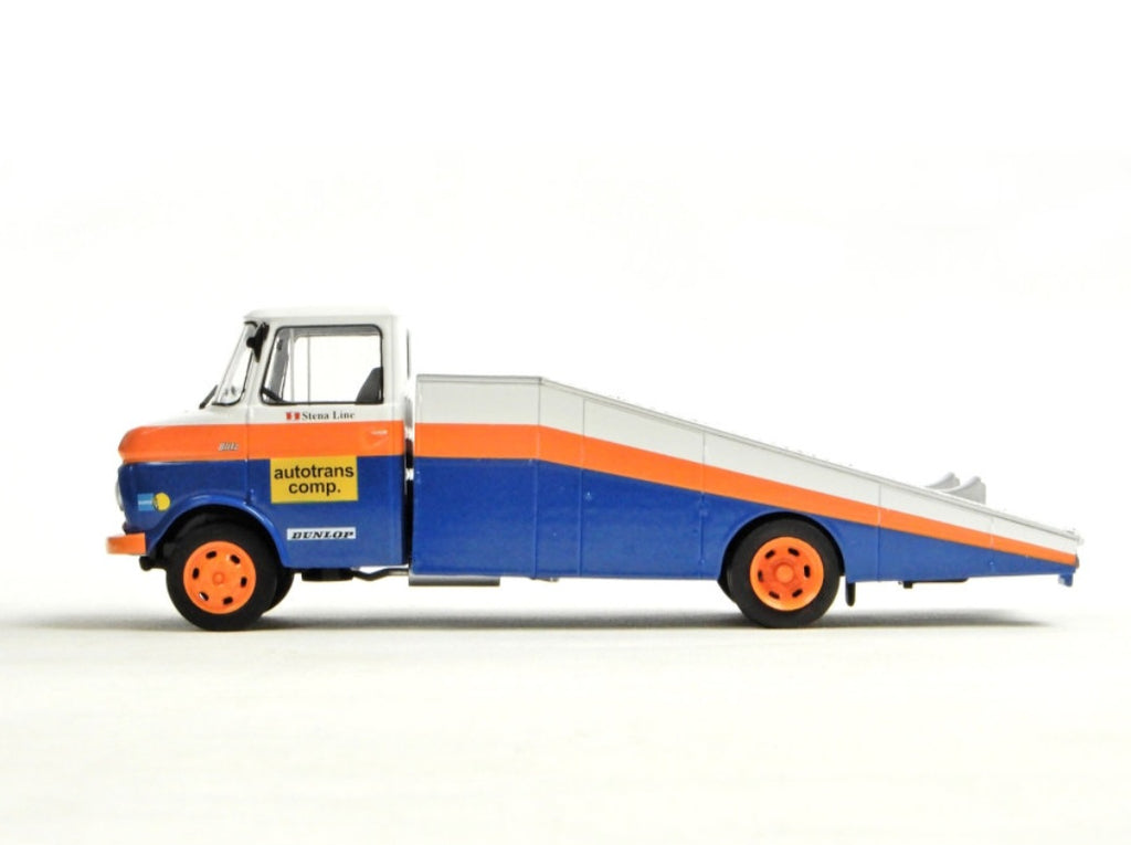 Opel Blitz 4 Ecurie Bonnier - 1970 1:43 Bisarca Camion Racing Car Transporters