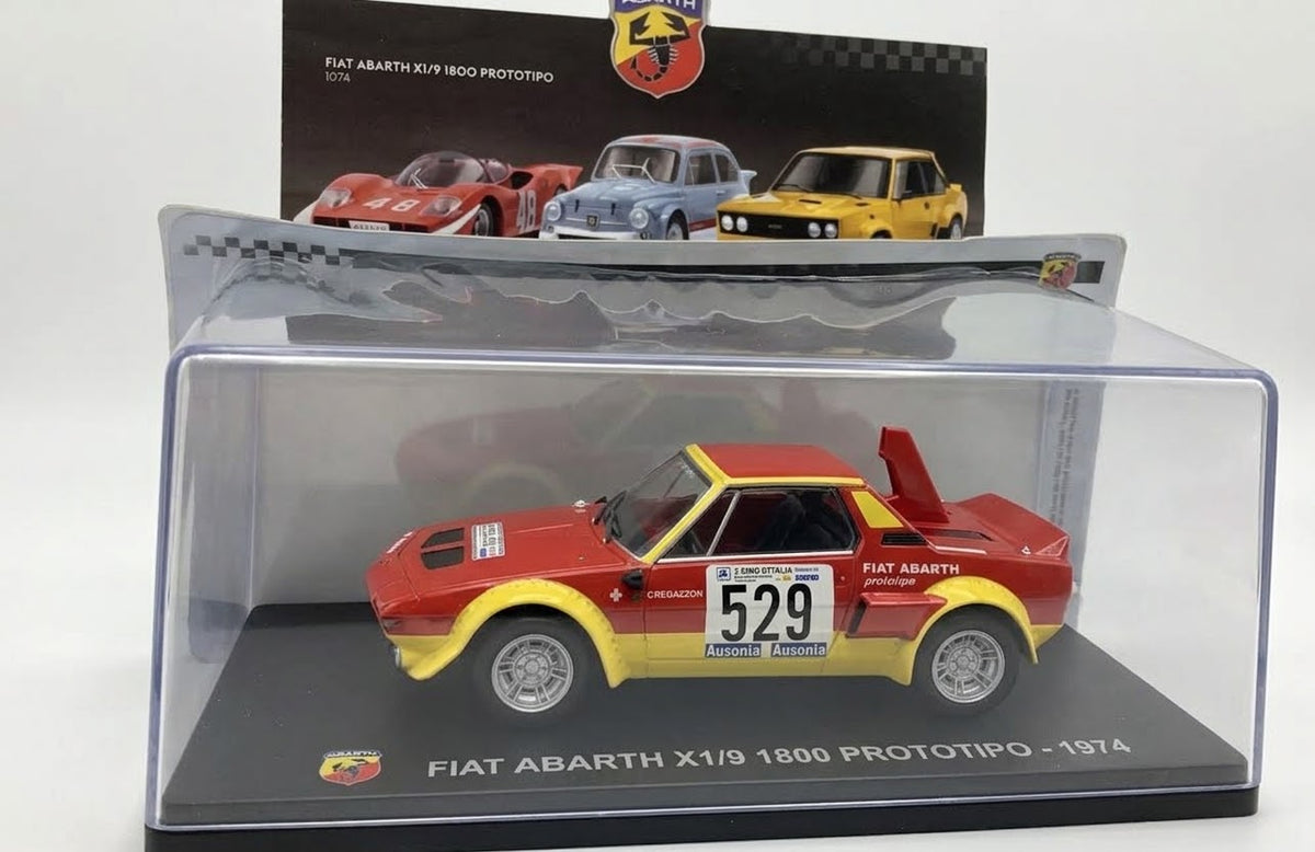 1/24 Fiat Abarth X1/9 1800 Prototipo 1974 die-cast