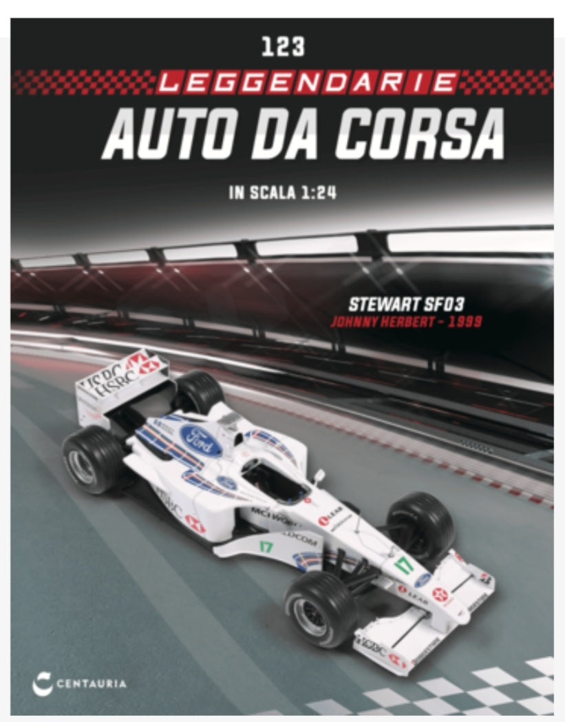 Stewart SF03 - Johnny Herbert - 1999 - Modello F1 in Scala 1:24 - Nuovo