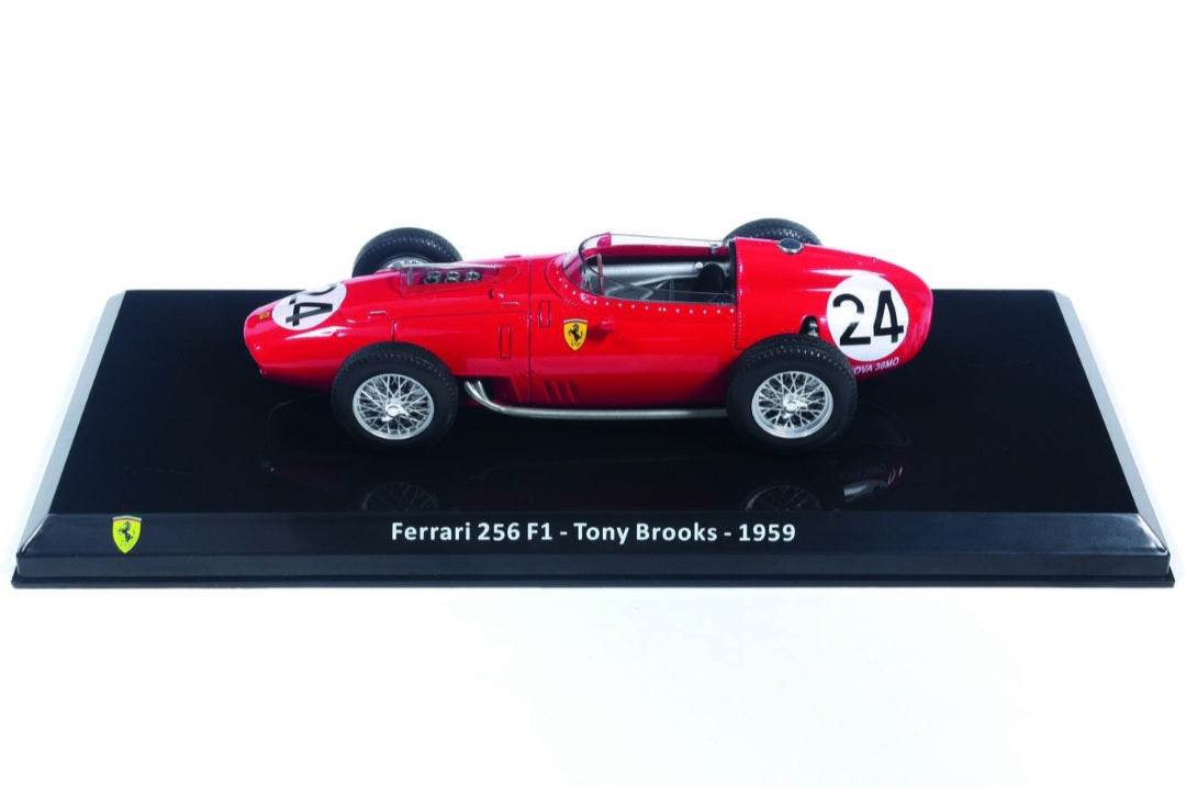 Modellino Ferrari 256 F1 - Tony Brooks - 1959 1:24