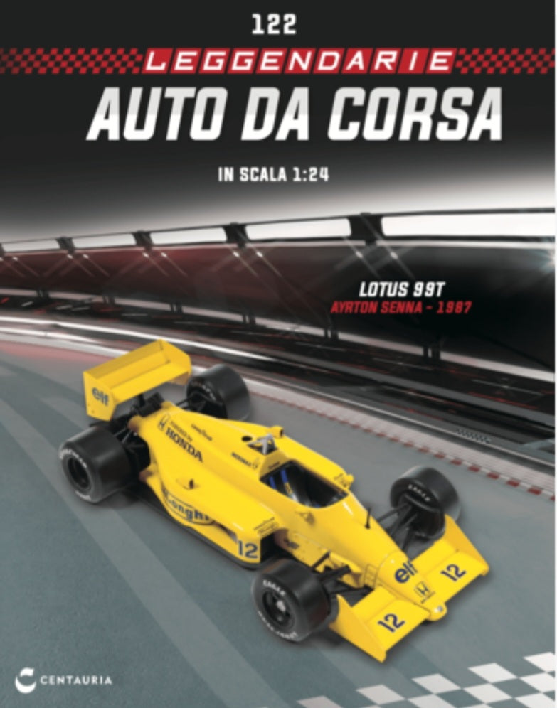 Lotus 99T - Ayrton Senna - 1987 - Modello F1 in Scala 1:24 - Nuovo