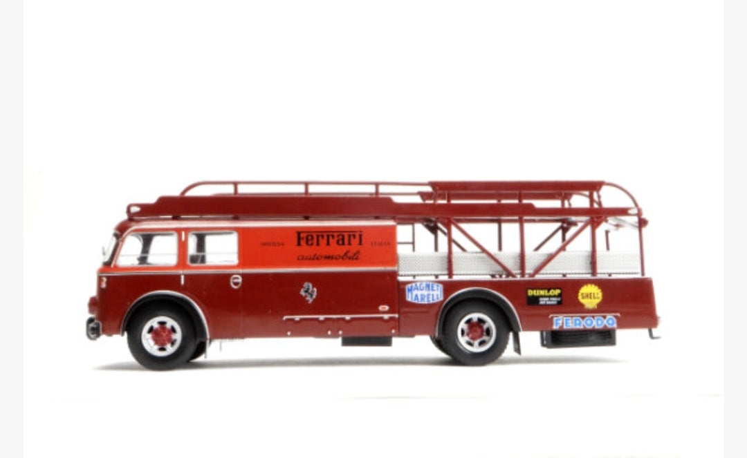 Fiat 642 RN2 Bartoletti Scuderia Ferrari - 1957 - Bisarca Camion in Scala 1:43 - Nuovo